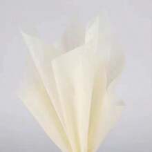 35/100pcs Milk Cotton Small Flower Bouquet Packaging Materials, Fresh Flower Crumpled Paper, Fresh Flower Milk Cotton Lining, Fresh And Simple Style - White - View 1