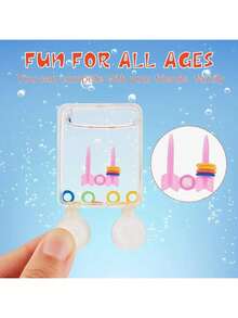 EstiloTendenciaGejoy 10 Juegos De Anillo De Agua Para Celular Juego De TeléFono De Mano Colorido Anillo De Lanzamiento De Agua Regalos Divertidos Para Juegos PortáTiles Favores De Fiesta De San ValentíN, 4 PulgadasCalidad PremiumVersióN Mejorada - Elegante - Ver 11