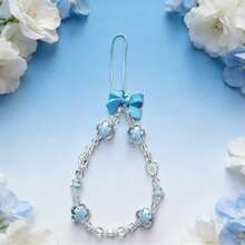 1 chiếc dây đeo điện thoại thời trang & lãng mạn bằng acrylic hình hoa 5 cánh, nơ, trái tim băng giá và ngôi sao, mặt dây chuyền móc khóa, quà tặng thủ công đính hạt, thích hợp làm quà tặng cho bạn gái, mẹ, gia đình, bạn thân, quà sinh nhật hoặc quà ngày lễ cho điện thoại, túi xách, máy ảnh, tương thích với Android và hầu hết các điện thoại thông minh, quà tặng cho mẹ, gia đình, bạn bè, trẻ em, quà sinh nhật, quà ngày lễ. - Nhiều màu - Xem 12