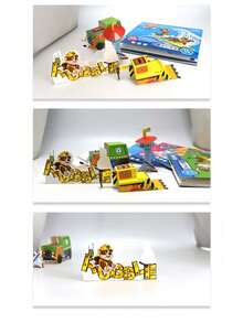 Paw Patrol DIY Craft Kit, For Making 3D Paper Model - Multicolor - View 2