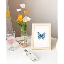 PeakLuv 12 Pcs Mini Diamond Painting Kits Butterfly, Small Diamond Art Kits For Adults, DIY Square Drill Butterfly Small Gem Art 1-Hour Painting For Home Desktop Decor, 6X7in - 蝴蝶2 - 查看 5