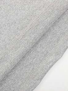 夏季女式番茄猫印花圆领短袖T恤 - 淺灰色 - 查看 4