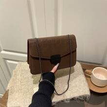 1pc Women's Fashion Leopard Print Shoulder Bag, Suitable For Women's Daily Life, Commuting, Vacation, Celebration, Dating And Gifts - Coffee - View 8