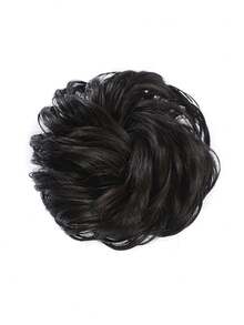 Hair Wigs, Bun Wigs, Curling Hair Ties, Matte High-Temperature Silk Updo Wigs, Bun Wigs, Hair Extension And Volume Tools For The Back Of The Head, Large Hair Flowers, Adult Flower Bun Hair Ties. - Multicolor - View 15