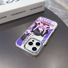 Funda de Teléfono Nueva Needy Girl Overdose Hot Game Adecuada para 16 15 14 13 12 11 Pro XXRXXSMAX 8 336 Plus Marco Metálico Plateado Lente Transparente Cubierta Trasera Suave17  17promax - transparente - Ver 4