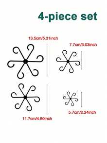 4/8pcs Plastic Plant Support Anti-Tip Bracket, Foldable Hydroponic Flower Stem Fixer, Garden Plant Support - Collapsible Rack - View 2