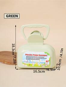 1pc Dog Poop Scoop Holder, Portable Travel Pet Waste Bag Dispenser With Tissue Paper Compartment