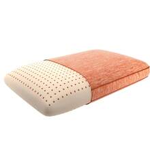 CopperGel Memory Foam Pillow With Removable Cover, Oversized Traditional - default - View 4