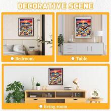 EMIEAUFG Diamond Art Kits For Adults, Beach Love Heart Stone Diamond Painting Kit For  And Beginners, 5D Round Full Drill Craft, Home Wall Decor 12\ X 16\ - SR61 - 查看 8