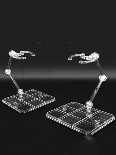 1/8 Scale Modern Fashion Transparent Doll Stand With Adjustable Waist Clip, Providing Stable Support For Posable Dolls. This Efficient Display Stand Features An Invisible Transparent Design, Adjustable Waist Clip, And Is Made Of Durable Acrylic Material. It Is An Essential Tool For Doll Collectors, Suitable For Photography, Display, And Decoration.