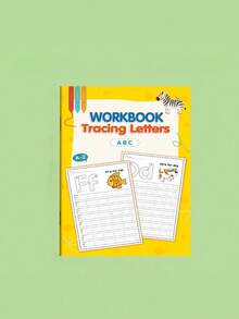 1/2/4pcs 32-Page ABC Letter Tracing Workbook Notebook | Suitable For Preschool And Kindergarten ABC Letter Practice | Fun Early Writing Practice Notebook With Drawing Pages, Practice Book, Magic Words, Great Gift And Practical Durable English Writing Notebook, Ideal For Back To School Season - Multicolor - View 11