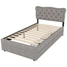 90*200 Kinderbetten, Etagenbetten, Eisenbetten, Eisenetagenbetten In Classic Form - Grey - View 9