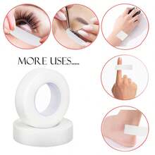 3 Rolls Eye Shadow Protective Tape Stickers, Makeup Tools For Eye Shadow, Double Eyelid Tape, Natural Eyeliner Tape, Eyelash Extension Isolation Tape, Eyeliner Isolation Tape, Eye Shadow Isolation Stickers, Makeup Essentials, Microblading & Nail Art Isolation Tape, Household Use - Clear - View 6