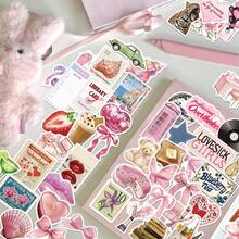 50 miếng dán chủ đề kỳ nghỉ màu hồng mộng mơ, bộ sưu tập nhãn dán dễ thương phong cách retro, nhãn dán du lịch, nhãn dán thời trang màu nước retro, nhãn dán vinyl bền chống nước, gói lớn dùng cho bình nước, ván trượt, hành lý, máy tính xách tay, cản xe, đồ dùng tiệc tùng. - Q - Xem 4