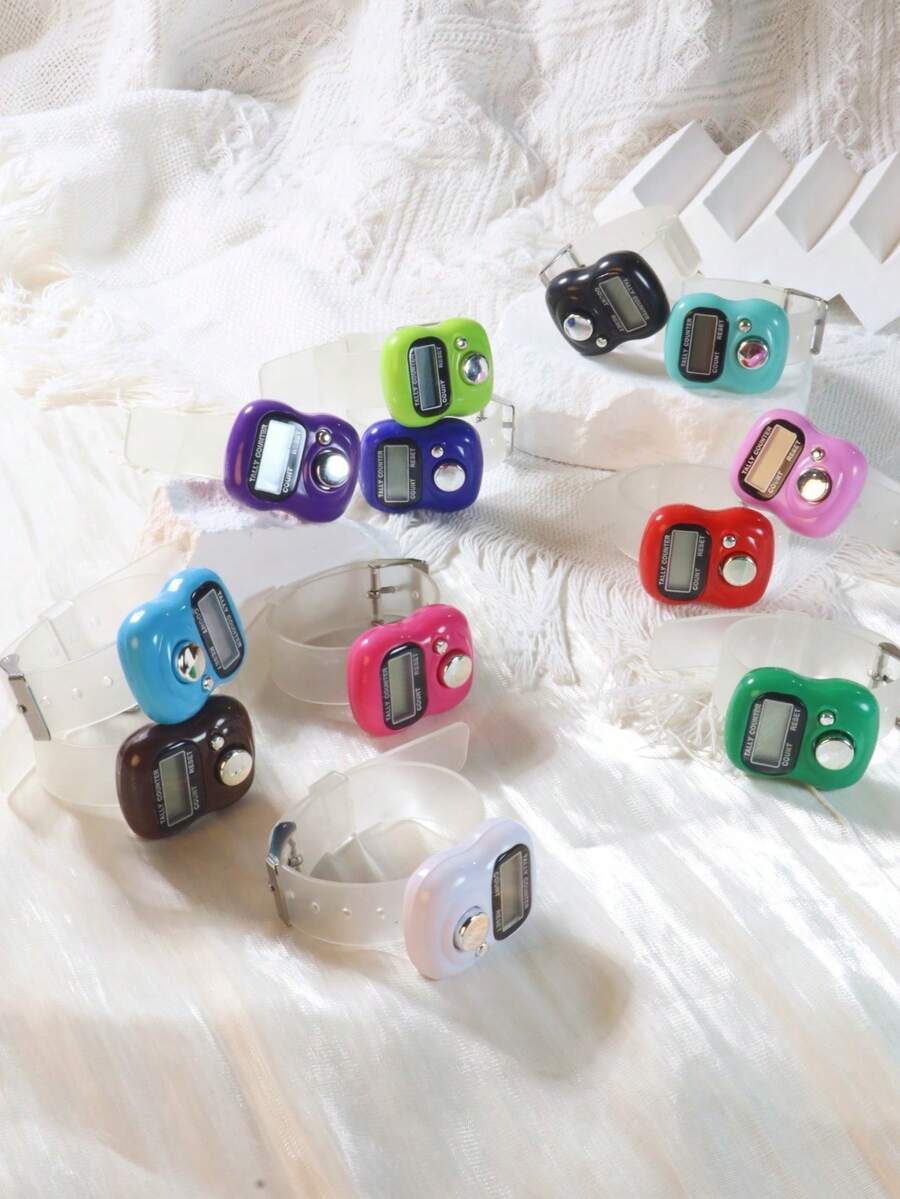 1个春季焕新 | 一键重置手指计数器，可用于念诵经文/咒语和健身计数 - 彩色 - 查看 1