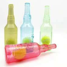 Durable Football Shaped Dog Toy, Squeaky Chew Toy For Teeth Training - Multicolor - View 9