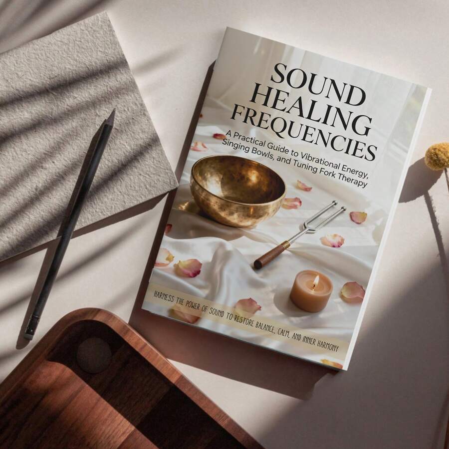 Sound Healing Frequencies Guide | Healing Hz Chart For Stress Relief, Anxiety, Sleep, Meditation, Chakra Balance & Wellness - Beginner-Friendly Sound Therapy Reference Booklet, Paper Material