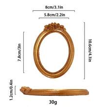 Vintage European Style Golden Mini Photo Frame Props, Nail Art, Jewelry, Photography Background Accessories - Multicolor - View 36