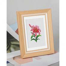 PeakLuv 12 Pcs Mini Diamond Art Kits Flowers, Plant Small Diamond Painting Kits For Adults Beginners, DIY Square Drill Flowers Small Gem Art 1-Hour Painting For Home Desktop Decor, 6X7in - 花朵2 - 查看 3