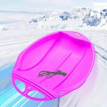 1 pièce Conçu pour glisser en douceur sur le sable, la neige et les pentes herbeuses, cette planche à skier à corde de traction transforme n'importe quel paysage extérieur en votre terrain de jeu personnel. Que ce soit à la plage, sur une colline enneigée ou dans un parc herbeux, il offre des promenades passionnantes et à faible frottement pour toutes les saisons et tous les environnements. - Multicolore - Voir 3