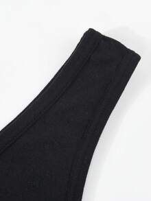 4pcs/Pack Women Seamless Sports Bra With Wireless Breathable Vest Style - Black - View 8