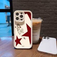 Funda para teléfono con diseño de futbolista en acción. Compatible con fundas para teléfonos ,  17,  16 Pro Max,  15 Pro Max,  13 y  12. Fabricada en TPU, ofrece protección contra golpes y caídas. Un regalo ideal para familiares, amigos, parejas, novios/novias y para los amantes del deporte. - Blanco - Ver 2