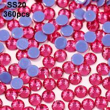 SS6 2mm-SS12 3mm，1440颗/包；SS16 4mm，720颗/包；SS20 4.8mm，360颗/包；SS30 6.4mm，288颗/包；圆形平底玻璃水晶水钻，多色水晶宝石，DMC热熔珠，适用于DIY美甲、服装、包包、鞋子、工艺品、闪亮美甲贴纸装饰