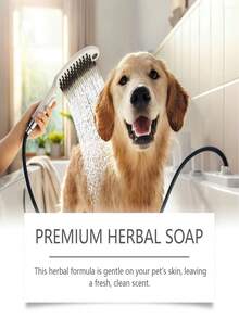 EelJoy Pet Shampoo - Coconut Ingredient Gently Cleanses, Conditions And Moisturizes Pet Fur For Glossy Shine - 100ml - View 8