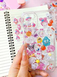 PET Transparent Stickers DIY Handbook, Phone Case Stickers, Toys - Multicolor - View 5