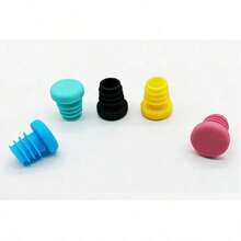Silicone Bottle Stoppers, Leak-Proof, Durable, Threaded Silicone Sealing Caps, Available In Multiple Colors, Reusable, Suitable For Kitchen, Dining And Bar Accessories - Multicolor - View 9