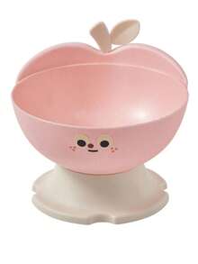 1pc Apple Shaped Pet Elevated Bowl, Anti-Slip Anti-Spill, Large Capacity Cat Dog Food Feeder - 300ml - View 12
