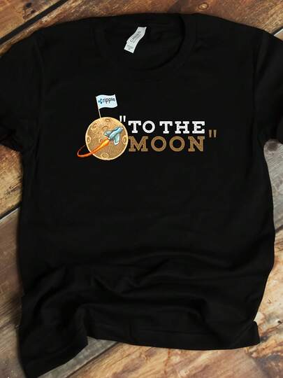 To The Moon XRP T-Shirt, Ple Shirt, Blockchain Tee, Cryptocurrency Sweatshirt, Tank-Top, Hoodie, Crypto Tee, Ethereum, BTC