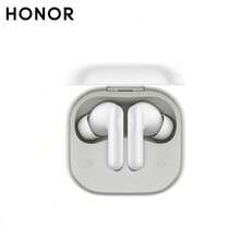 Honor Earbuds S Bluetooth Noise Cancelling Earphones: 12.4mm Dynamic Driver For Immersive Sound Quality, Low Latency For Smooth Audio-Visual Playback, Noise Cancellation To Isolate Background Noise, Perfect For Gaming, Watching Videos, And Working Simultaneously, Lightweight And Fits Snugly In The Ear. - White - View 1