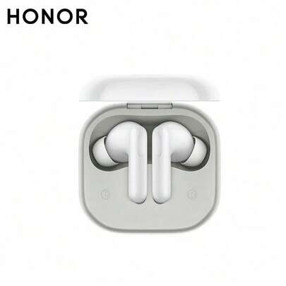 Honor Auriculares Bluetooth con cancelación de ruido Earbuds S: controlador dinámico de 12,4 mm para una calidad de sonido envolvente, baja latencia para una reproducción audiovisual fluida, cancelación de ruido para aislar el ruido de fondo, perfectos para jugar, mirar videos y trabajar simultáneamente, livianos y se ajustan cómodamente al oído.