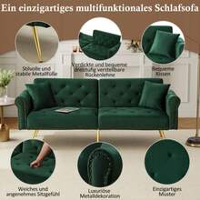 Futons - Antique Green - View 3
