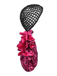 2 In1 Wrap Cap Bonnet Reversible,Adjustable Hair Wrap Cap Nettie Band Net, Double Layered Long Hair Silk Press Set Braid Bonnet For Curly Hair Care - Multicolor - View 17