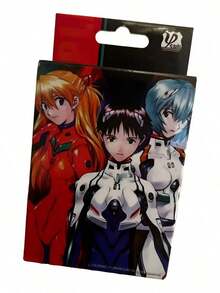 TendenciaJuego De Mesa Baraja Cartas Inglesas Poker Anime EvangelionCalidad premium - 1 - Ver 2