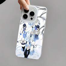 Funda para teléfono Winter Walk Adventure Compatible con fundas para teléfonos   17  16 Pro Max  15 Pro Max  13 y  12 Fabricada en material TPU que proporciona protección contra golpes y caídas Un gran regalo para familiares, amigos, amantes, novios/novias y el Día de San Valentín - Blanco - Ver 5