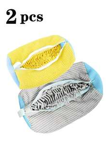 1 个优质鞋袋，适用于轻柔机洗，保护性洗衣袋设计可防止变形、褪色和摩擦损伤，耐用网状鞋袋适用于运动鞋、休闲鞋、靴子和运动鞋，是理想的家用洗衣配件，可精心保养衣物和鞋履，控制异味，快速干燥，使用方便，延长使用寿命。 - 彩色 - 查看 11