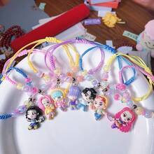 K-POP 女团 Lumi 电影同款手链，韩国明星 Lumi 电影同款周边，独特设计，可爱卡通手链，生日节日配饰，礼物 - 彩色 - 查看 2