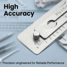 1pc SC4 2-In-1 Emergency Access Tool, Civilian Lock Pick, Portable, High Precision - Silver - View 5