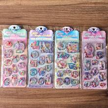 色彩缤纷的可爱海洋动物水封贴纸，趣味水摇糖果贴纸，可用于水瓶、冰箱、手机壳、笔记本、剪贴簿、奖励和手工礼品 - 彩色 - 查看 6