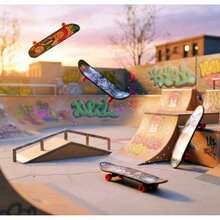 TendenciaPatineta Dedos Skate Set 6 Pz Fingerboards Coleccion Trucos Multicolor RojoCalidad premium - 1 - Ver 7