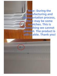 Indoor Dog Cage/House, Free Space For Pets, Suitable For Poodle, Corgi, Bichon Frise And Other Small Dogs, Isolation Frosted Protection Fence - White - View 9