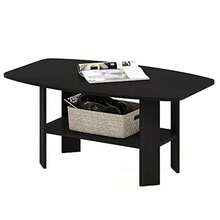 Furinno 11179CRM - Mesa de Centro de diseño Simple - Café exprés - Ver 1