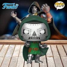 Funko POP 漫威神奇四侠反派毁灭博士 Q 版人偶，玩具，人偶，礼物 - Doctor Doom - 查看 2