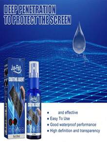 JUE FISH Screen Cleaning Spray And Cleaning Cloth Designed For Premium Devices, Suitable For All Electronic Screens Including: LCD Monitors, Flat-Screen TVs, Smartphones, Computers, Touchscreens, Displays, E-Readers, Gaming Monitors, Projectors. - Nhiều màu - Xem 4