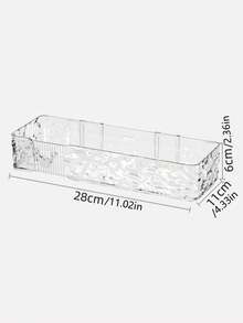 New Luxury Bathroom Shelf, Waterwave Acrylic Wall Mounted Storage Rack, No Drilling Required - Multicolor - View 6