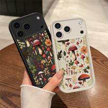 Mushroom For  Moto E40 32 30 22 13 DGE60 50 PRO G85 84 75 55 54 53 45 35 34   32 30 24 23 22 20 15 14 13 10 FUSION Vivo Y100 78 78M 78T1 77T 36 30 E PR0   LITE 28E 28 27 S 27 18 17 11 Thickened Shockproof, Premium Silicone, Trendy   Creative Soft Shell - hongo blanco antiguo KYXVEY - Ver 1