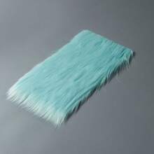 17.72 X 9.84 Inch Handmade DIY Craft Supplies - Pre-Cut Plush Fabric Doll Hair, Pink, Vegan Friendly, Faux Fur, Washable - Multicolor - View 7